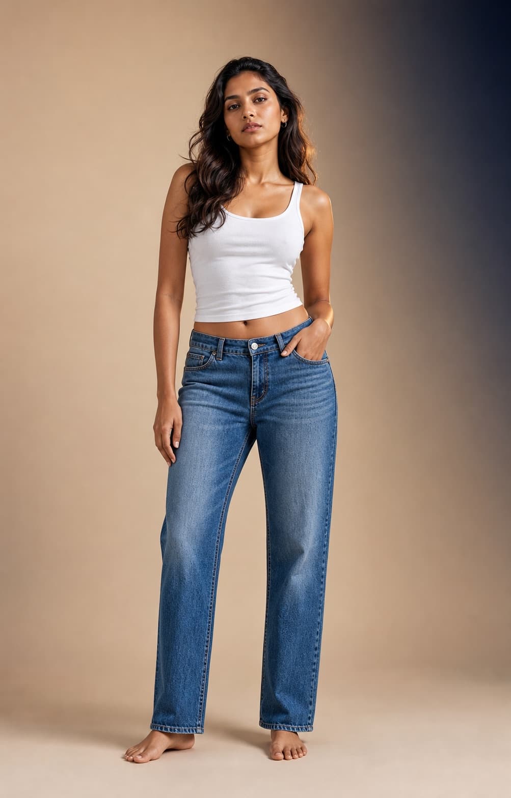 Vintage Straight Jeans